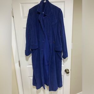 Free People Navy Duster